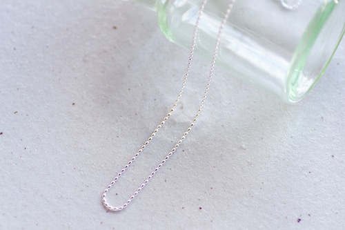Oval Necklace Chain SV925 <1.2mm/45cm> / 楕円チェーン ＜1.2mm/45cm＞