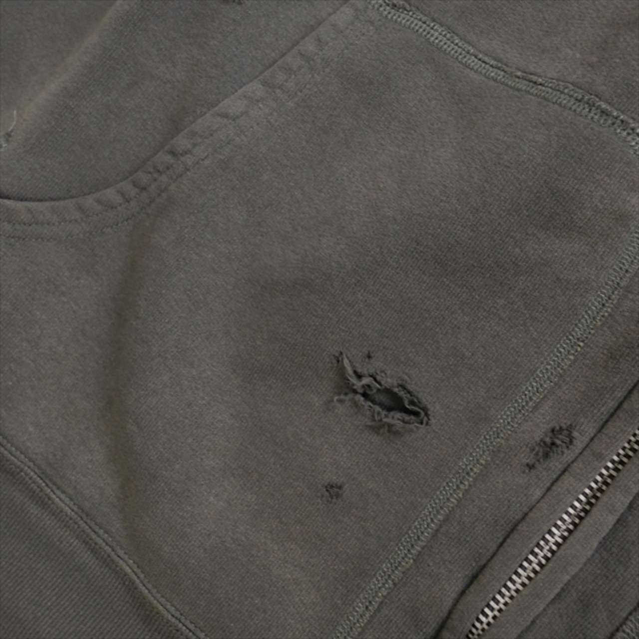 Size【XL】 SAINT MICHAEL セント マイケル 23AW ZIP PARKA DAMAGE 