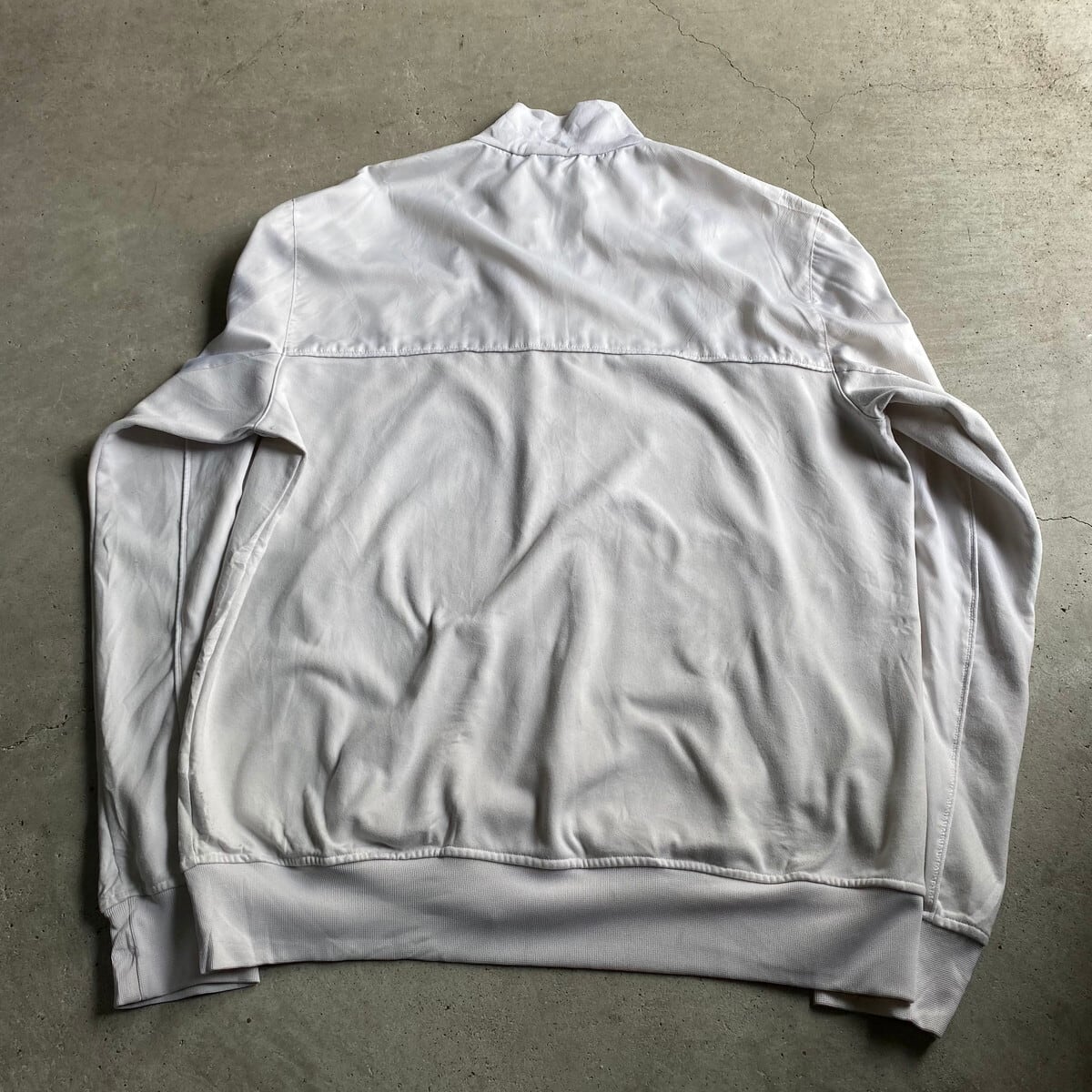 訳あり adidas アディダス 薔薇柄 トラックジャケット ジャージ L-XL