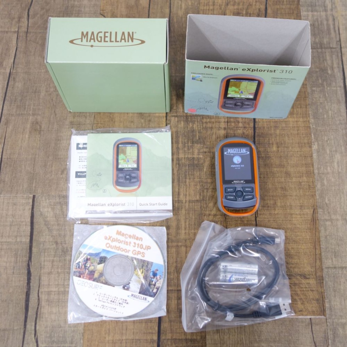 未使用 マゼラン MAGELLAN eXplorist 310 釣り GPS 登山 地図 MAP マップ ナビゲーション ナビ 日本語版 ...