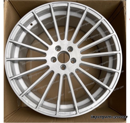 22インチ HM スタイル ブラシ シルバー ホイール BMW 2019+ BMW X5 2020+ X6 5x112 4 個セット -BRN-12372