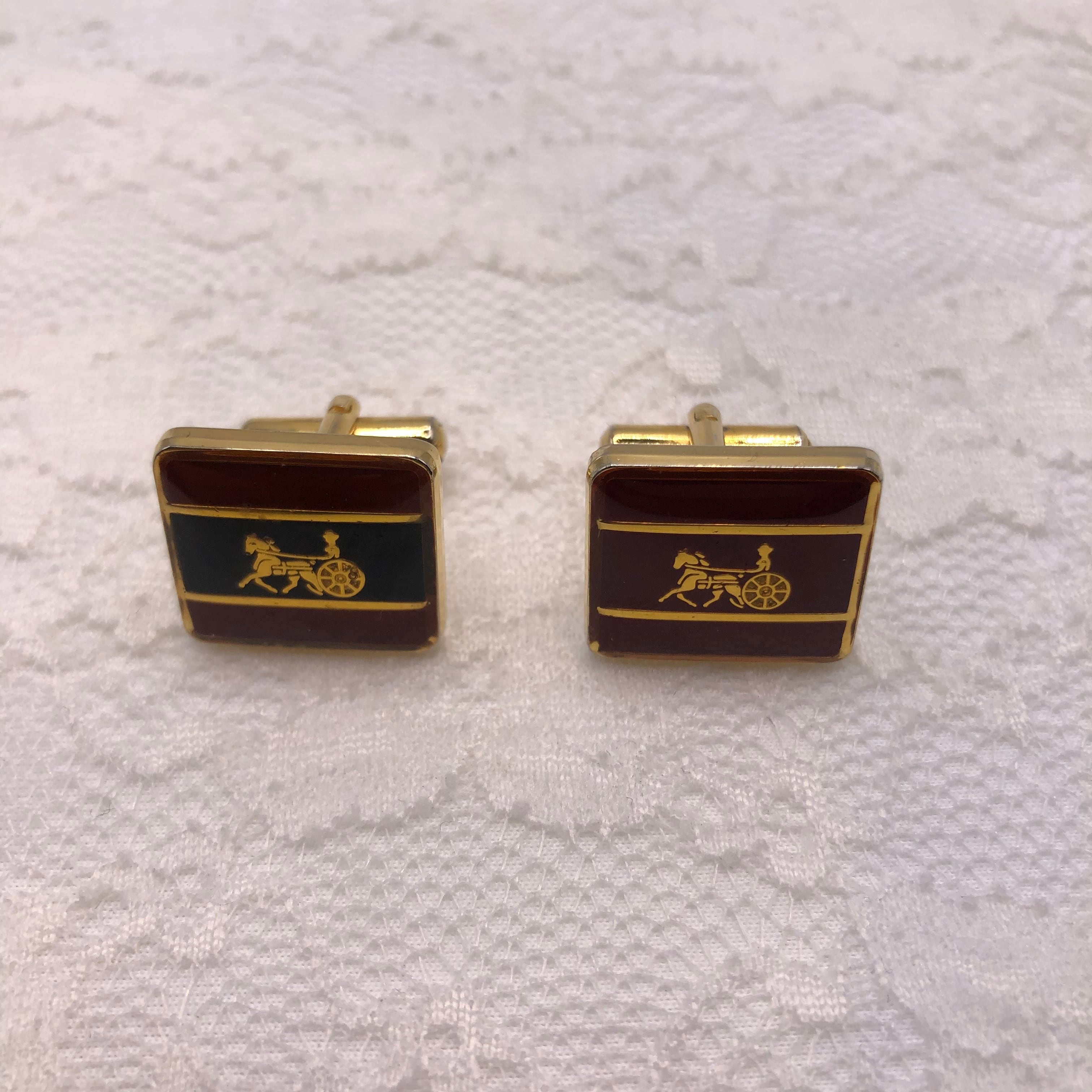CELINE.OLD.CELINE.TIE.PIN.CUFF.BUTTON.CARRIAGE.RD&RD | ナンバー