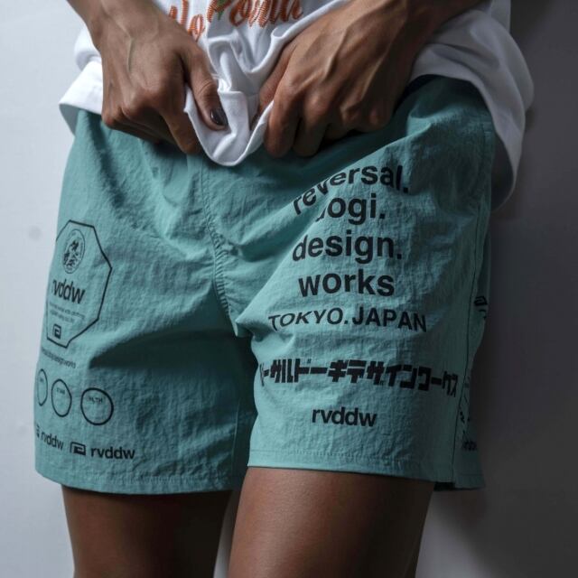 REVERSALリバーサル バタフライ柄 ファイトパンツ XLサイズ REVERSAL