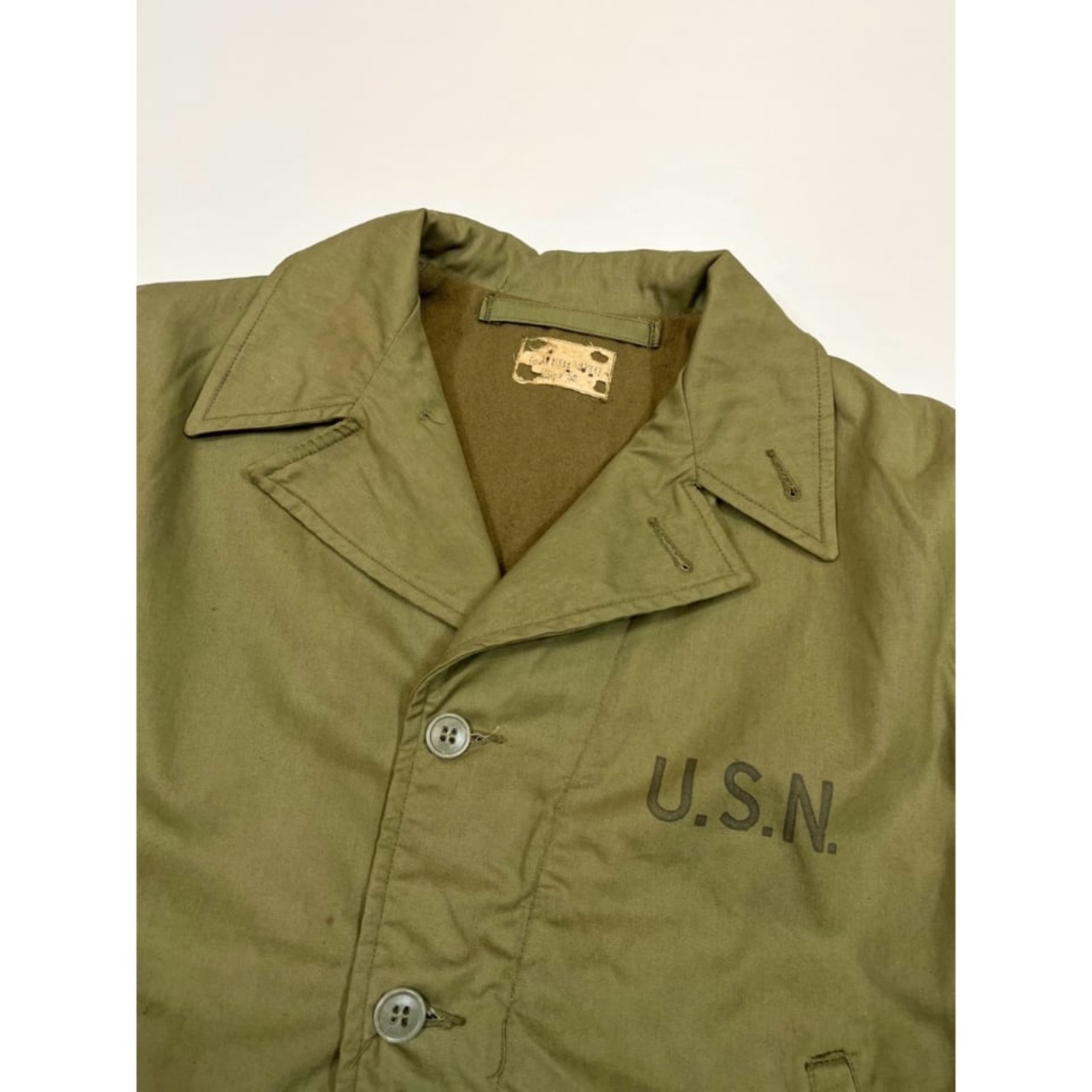 40s US NAVY "N-4" DECK JACKET Size 38