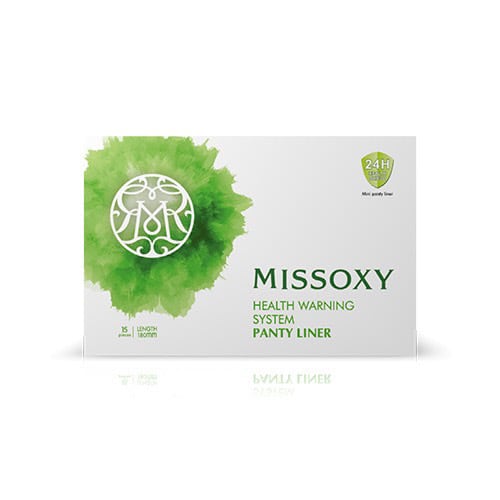 「交換不要!」MISSOXY パンティライナー 個包装 15枚入り