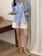 【26ss】Center-slit Flat shoes_5colors