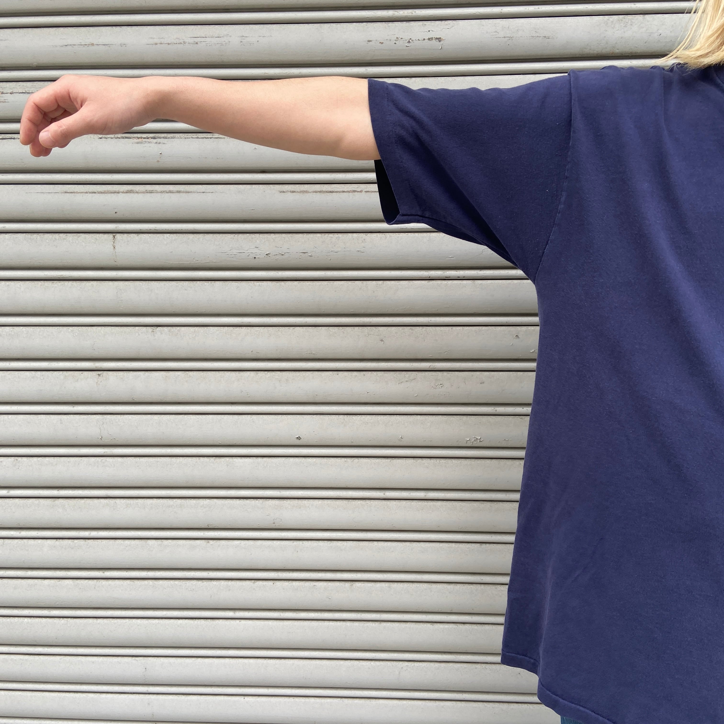 90s columbia ポケットTシャツ ポケT USA製 L ネイビー | 古着屋 Uan