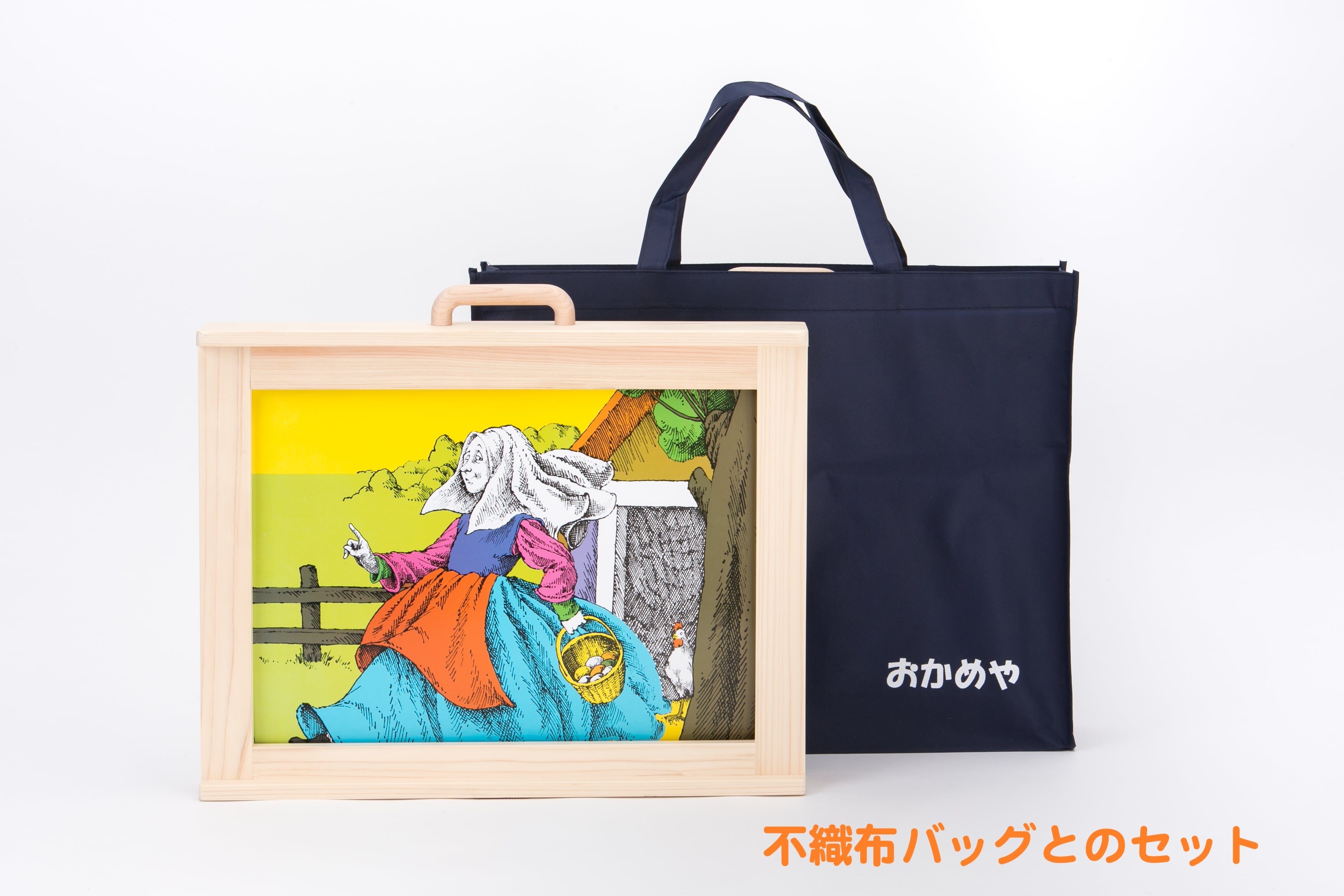 A3判紙芝居舞台（紙芝居用枠）東濃ひのき製 | 東濃ひのき製の手作り