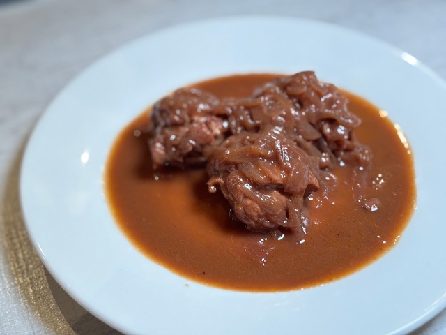 鶏肉の赤ワインビネガー煮込み　-Poulet au vinaigre-　１pc ［冷凍］