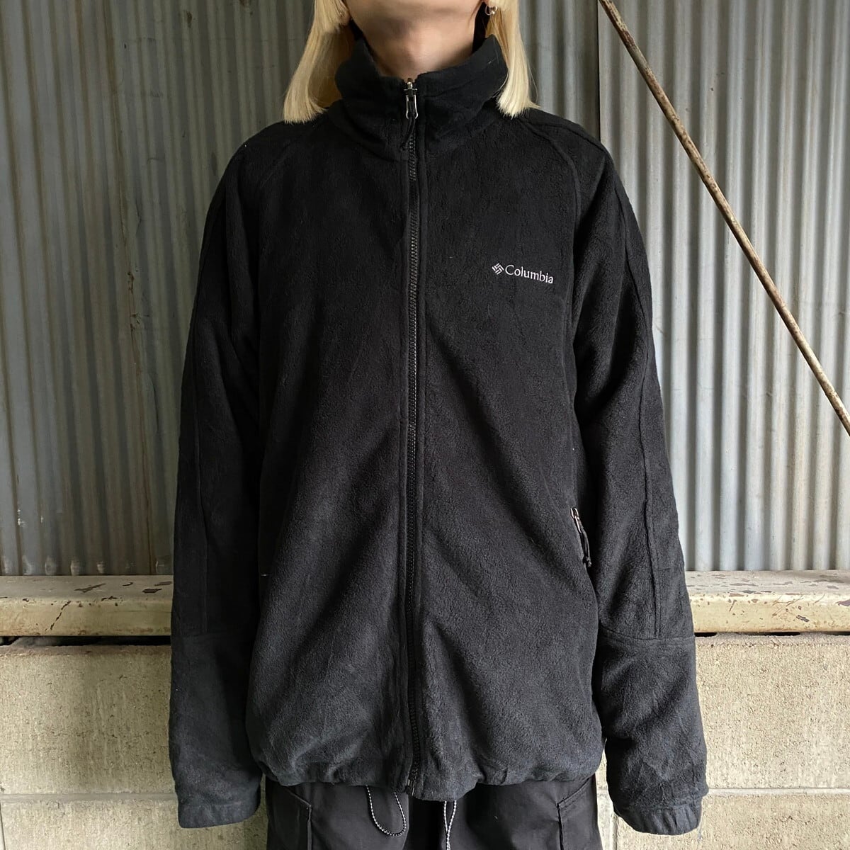 Columbia コロンビア INTERCHANGE フリースジャケット メンズL 古着