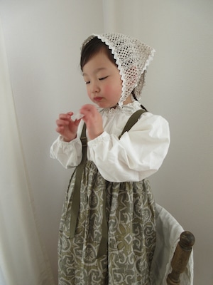 【予約/送料無料】AZULEJOS Suspenders / beige