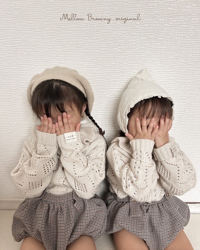 即納 original / tea chiffon knit