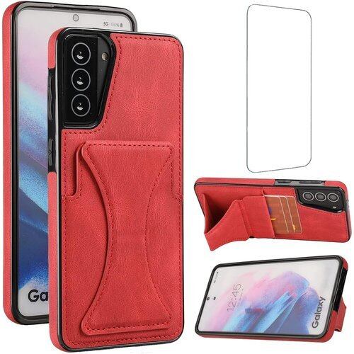 Galaxy S21 5G ケース用 ギャラクシーS21 ケース + GalaxyS21 强化 