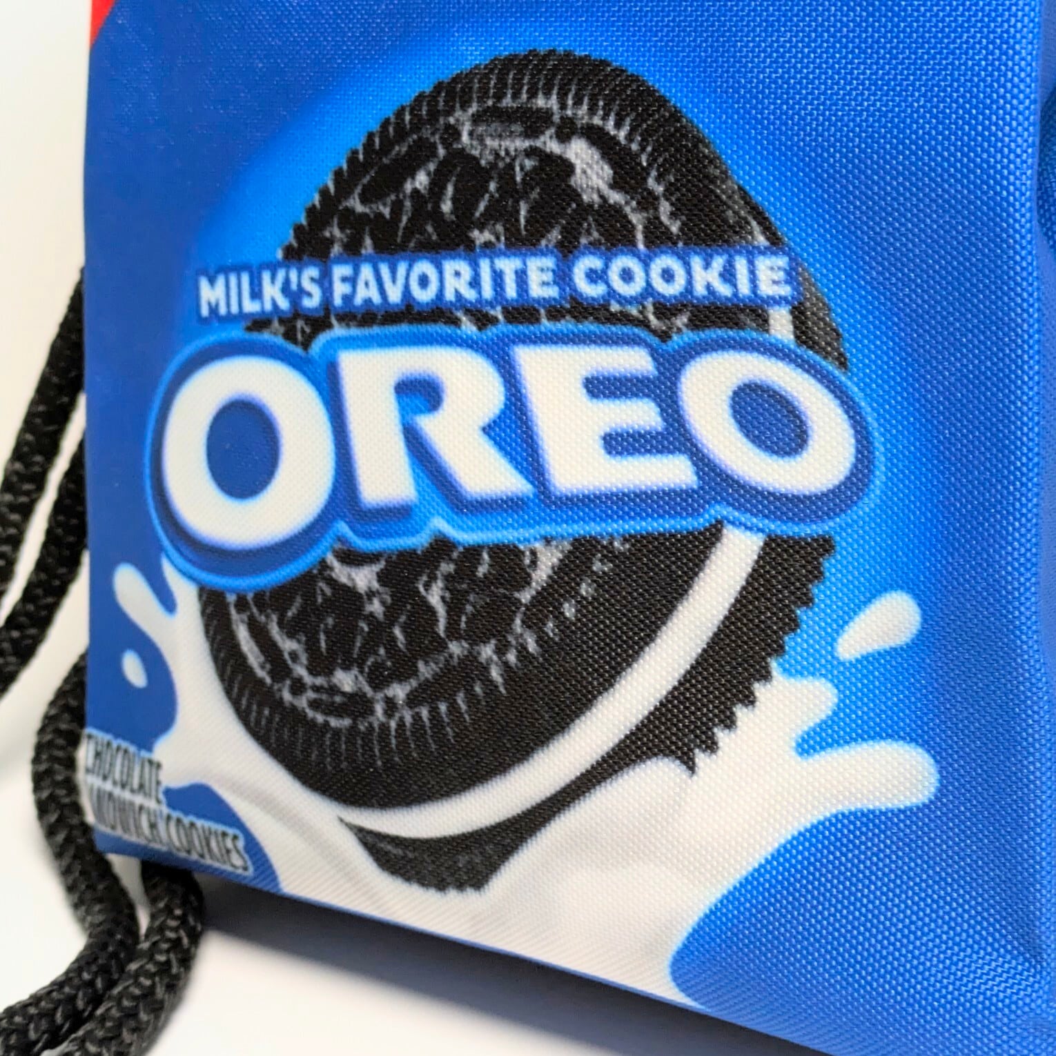 オレオ(OREO)】ロープショルダーバッグ＊パッケージ風 / Food Bag