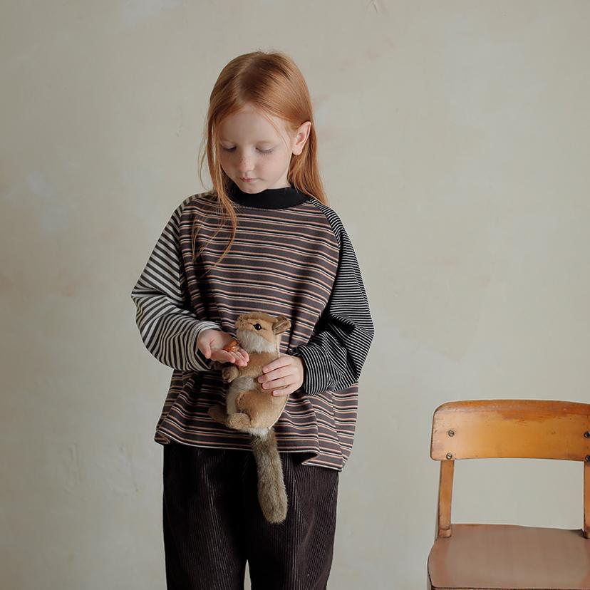 «予約»«bien a bien» カーネンボーダートップス 2colors