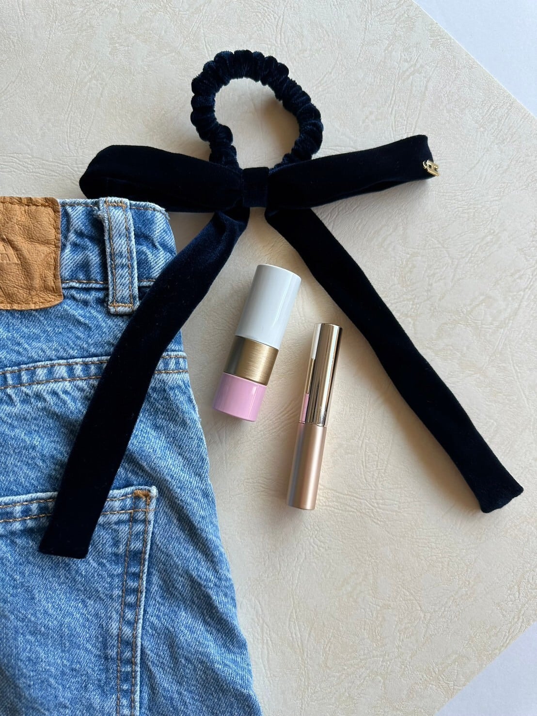 ポワンベロアシュシュ（ロング） | THE HANY 公式オンラインショップ