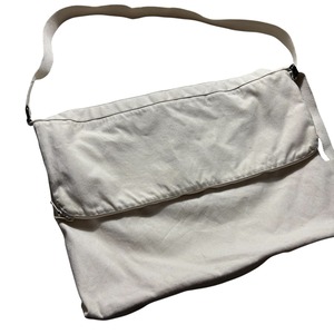 YOHJI YAMAMOTO POUR HOMME cotton canvas messenger bag