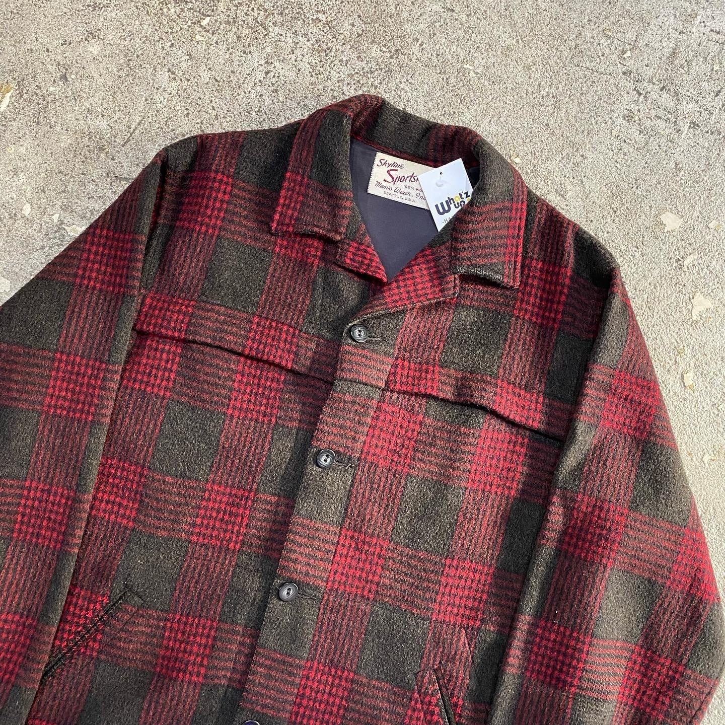 60s Skyline Sportsman wool shirt【仙台店】 | What'z up