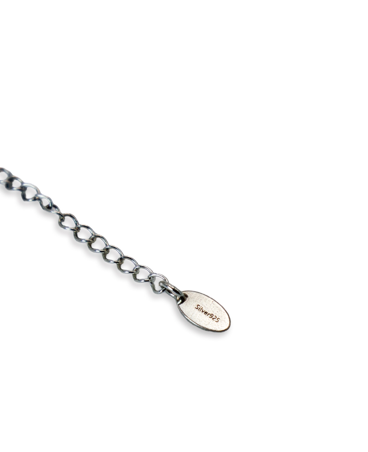 Silver925 Anchor Short Necklace “Aube Link”