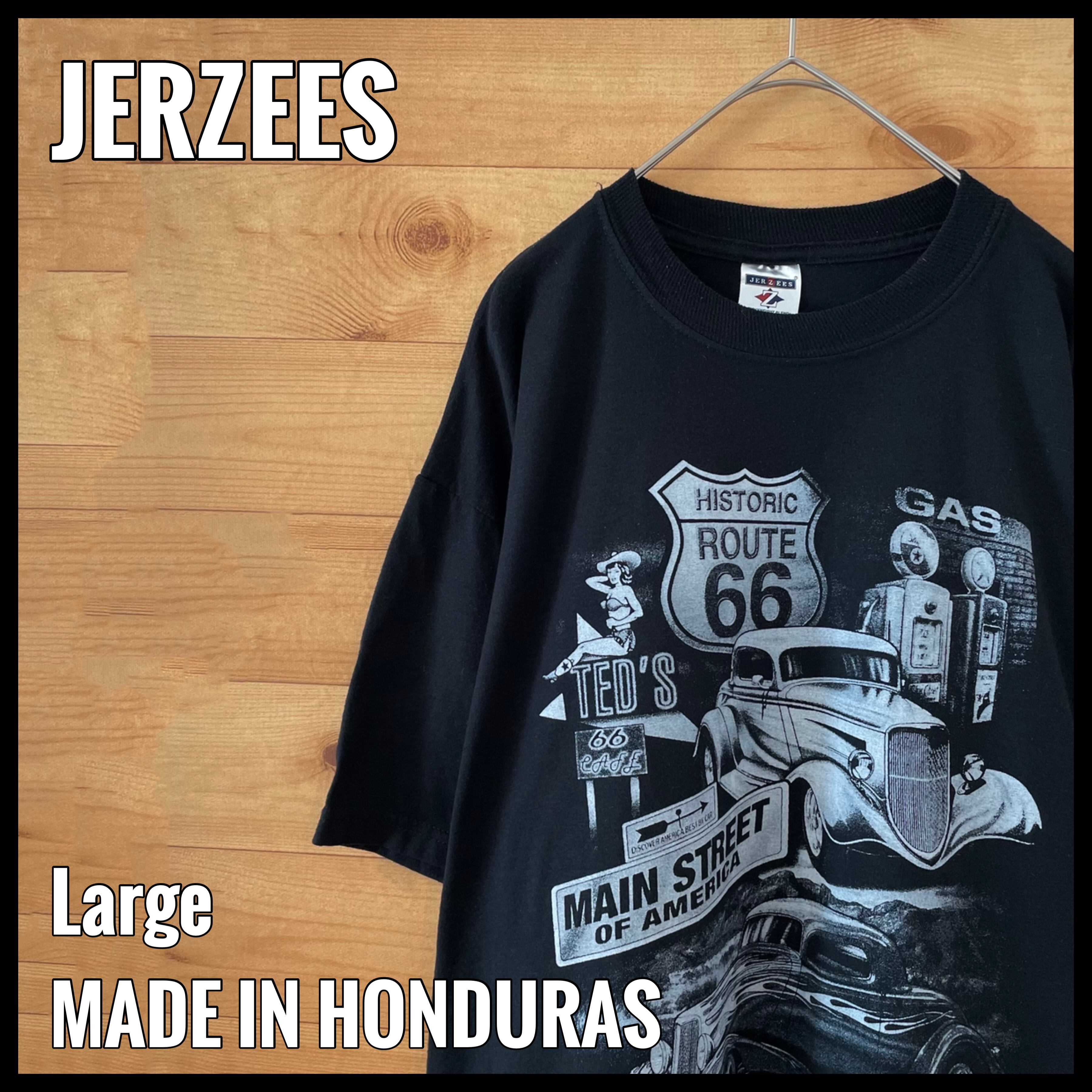 【人気デザイン】JERZEES スウェット L ビッグロゴプリント