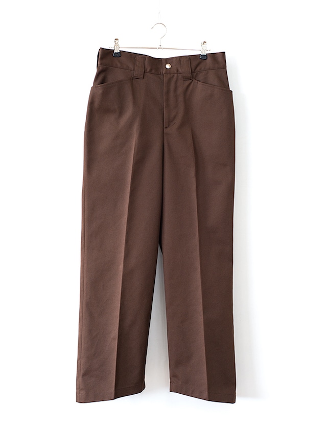 DIGAWEL : WORK SLACKS / BROWN