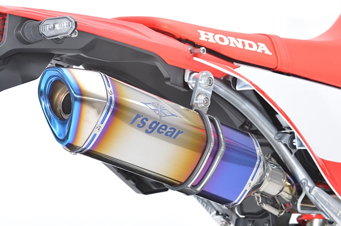 CRF250L/RALLY('21～'22)('23～)REAL SPEC フルチタン スリップオン