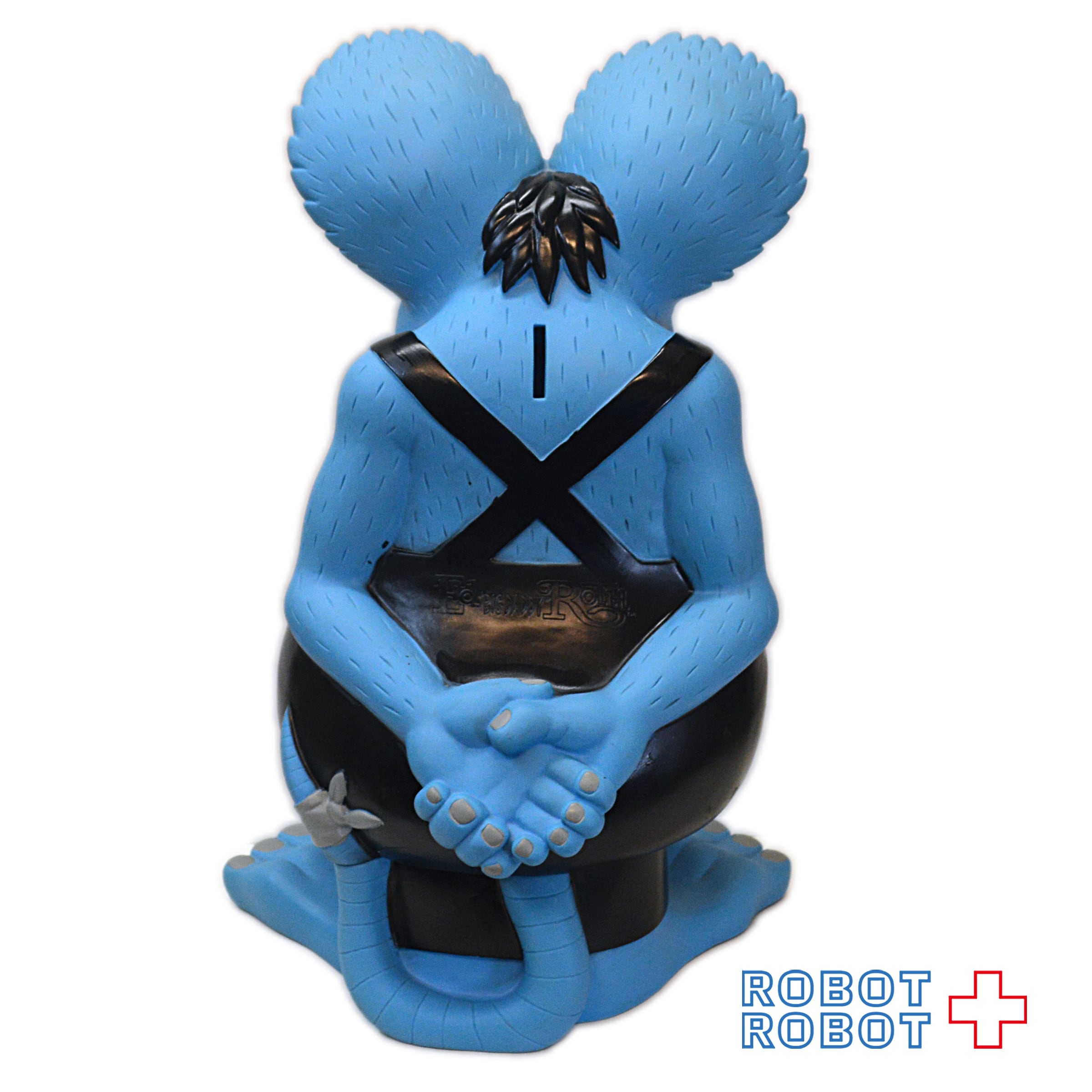 ファンコ ラットフィンク 60センチ ソフビ貯金箱 水色 バンク | ROBOTROBOT