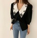 トップス セーラー襟　ブラウス レディース ゆったり 可愛い 大人可愛い きれいめ シンプル お洒落 大人女子 20代 30代 　韓国 韓国系 コーデ ファッション カジュアル 大人 上品 学生 通学 　おしゃれ お洒落 かっこいい 大人女子 旅行 着回し 普段使い 重ね着 スタイル 楽ちん モテ