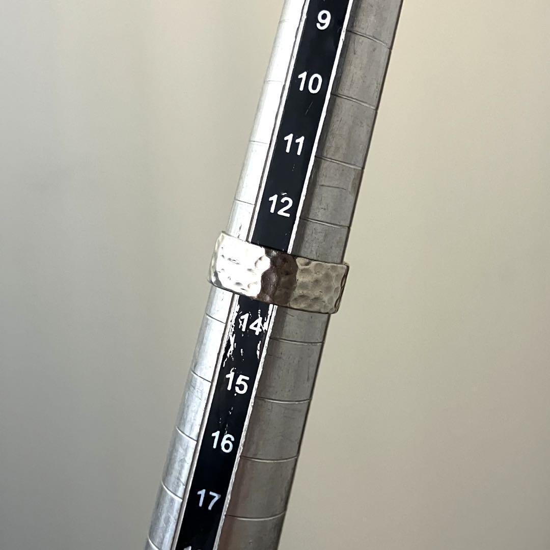 VINTAGE ヴィンテージ 叩きリング シルバー925 指輪 13号 | unune VINTAGE ヴィンテージ 叩きリング シルバー925 指輪 13号 | unune