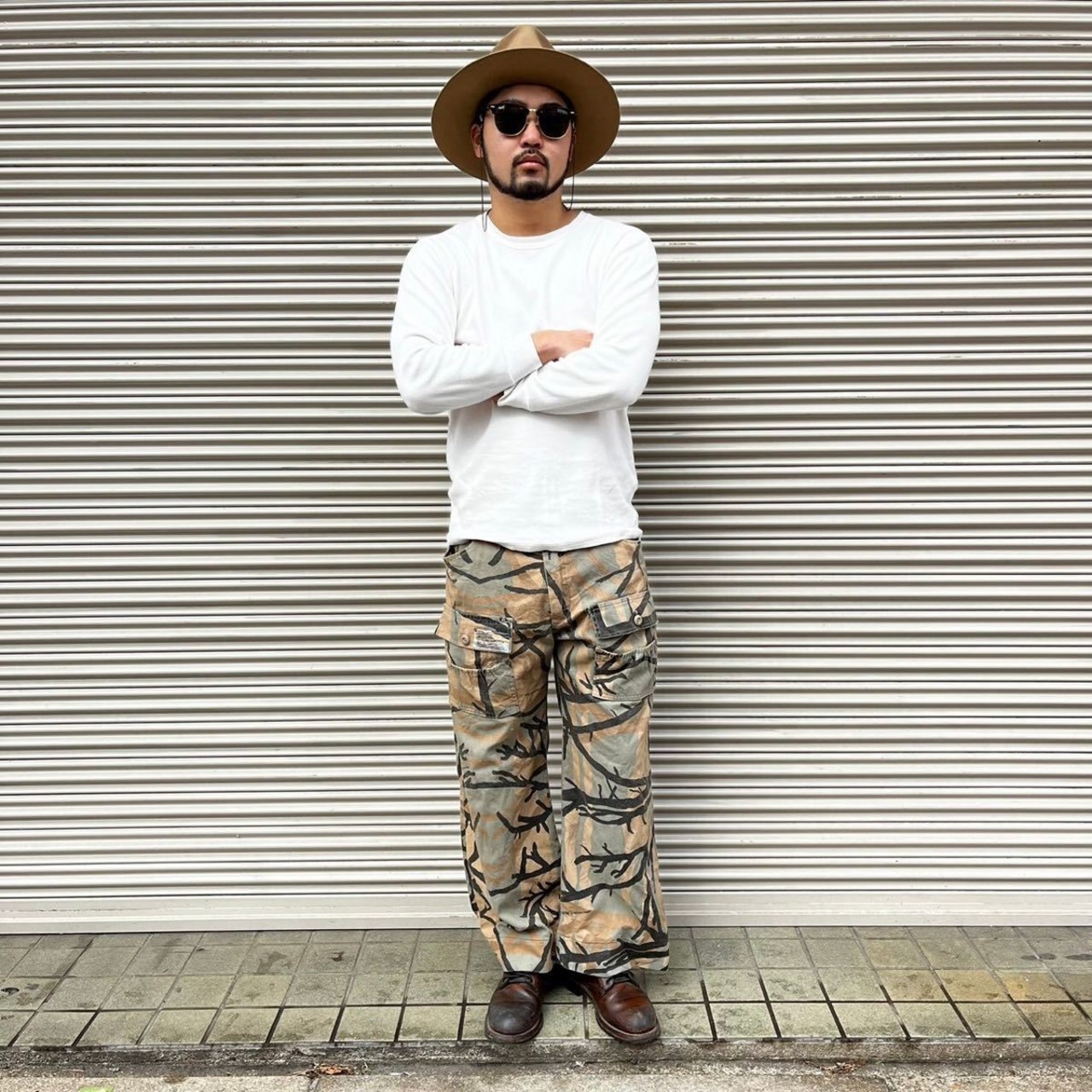 希少 80s USA製 MODERN CAMOUFLAGE プレデターカモ 迷彩 ブッシュ 
