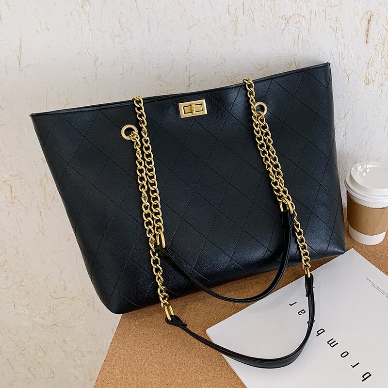 大容量ハンドバッグレディースバッグ2020新しい流行のファッションロンバスチェーンバッグネットセレブワイルドシングルショルダーラージバッグトートバッグ Tiancai_Wing_Bag7746371742