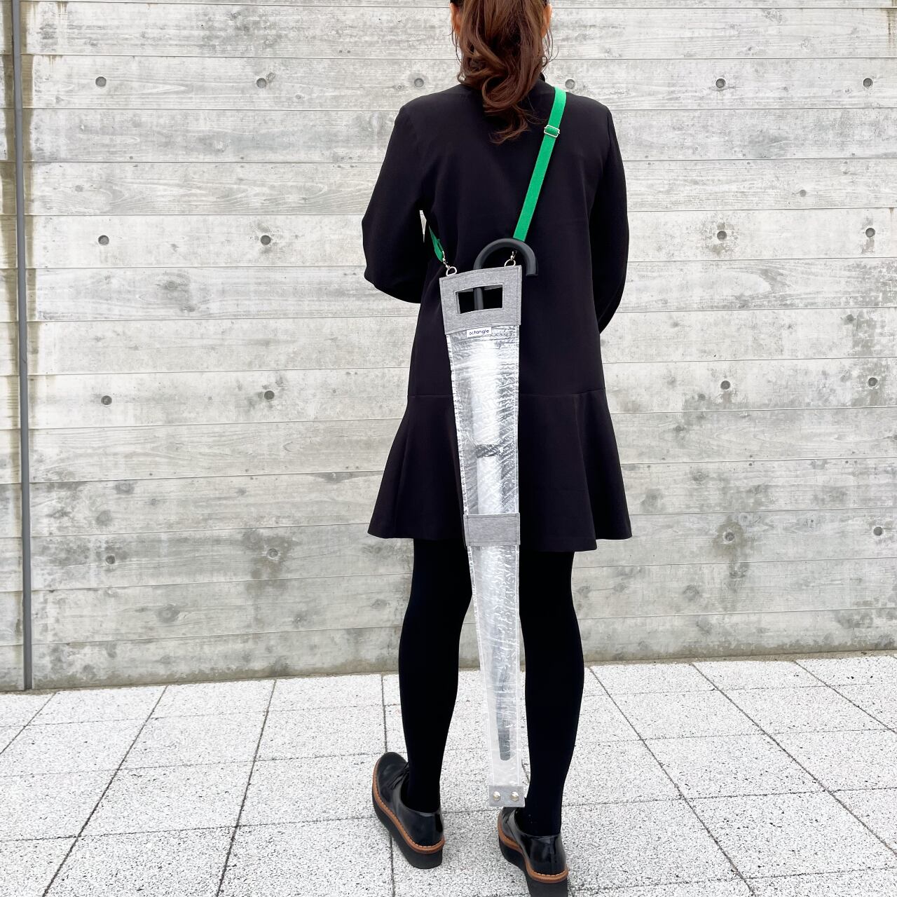 Portable umbrella bag (GRAY GREEN) | octangle[オクタングル Portable umbrella bag (GRAY GREEN) | octangle[オクタングル