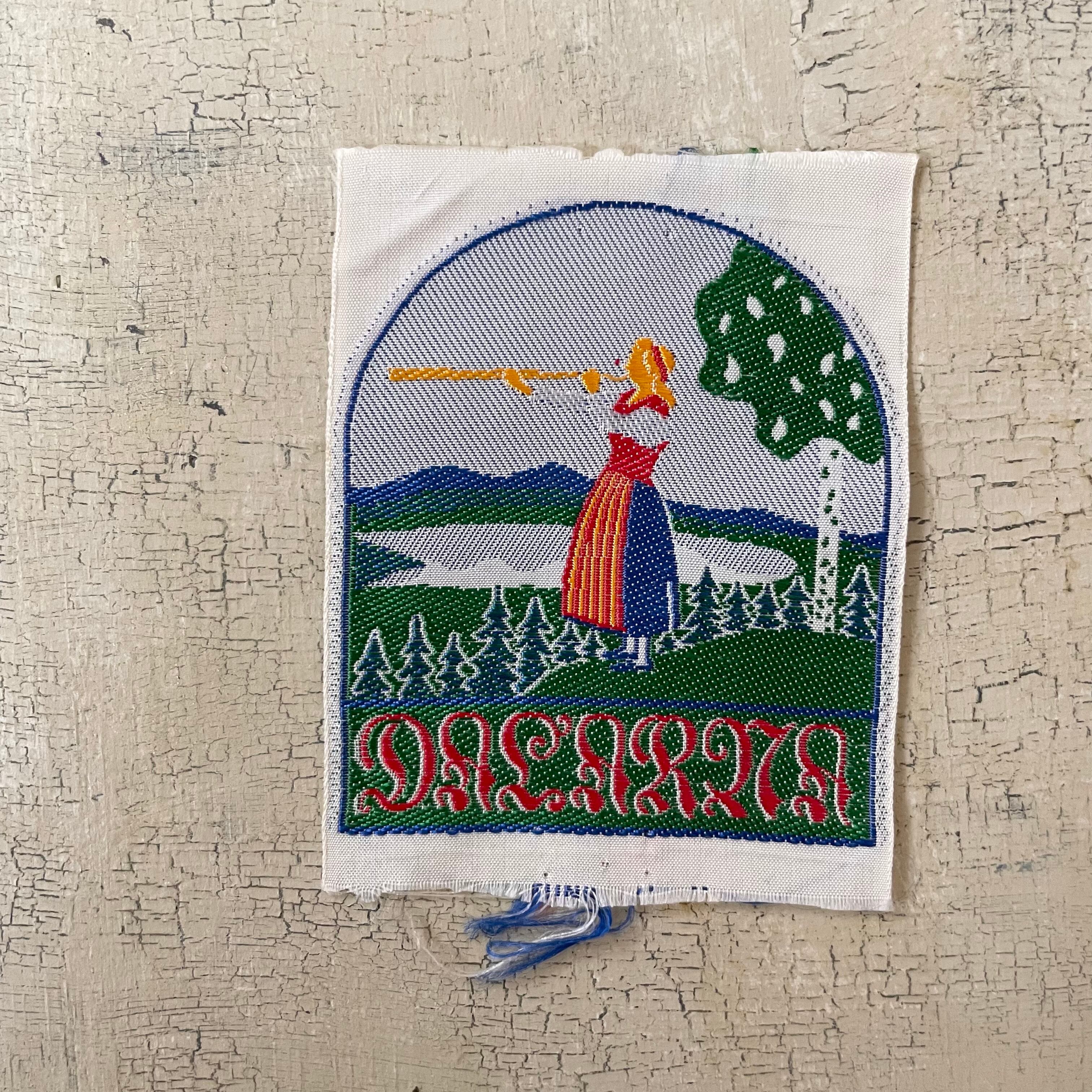 ダーラナの刺繍タグ