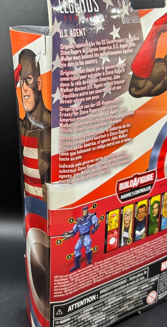 マーベルレジェンド USエージェント パッケージダメージあり