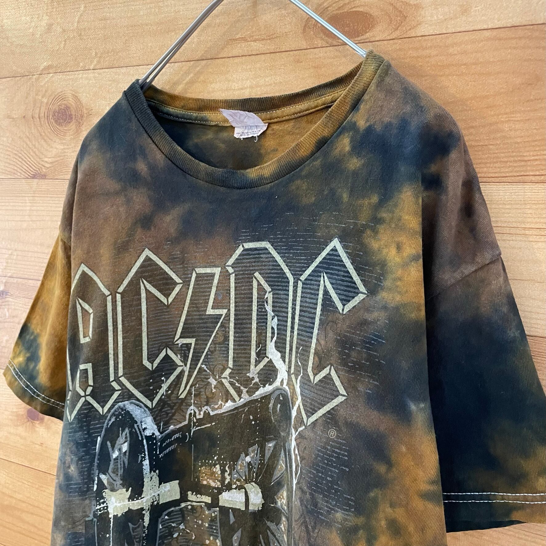 DELTA PRO WEIGHT】AC/DC バンドTシャツ 悪魔の招待状 ロックt