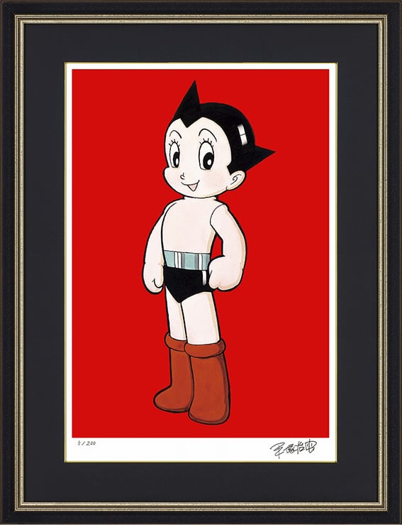 手塚治虫『アトム(赤)』版画 | Pay ID 手塚治虫『アトム(赤)』版画 | Pay ID