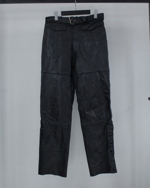 【Caka BLACK】80's “Hein Gericke” × “Harley-Davidson” Special Leather Pants