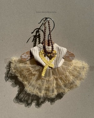 M/在庫確保済【COZY N】Love sleeveless tutu (ButterYellow)