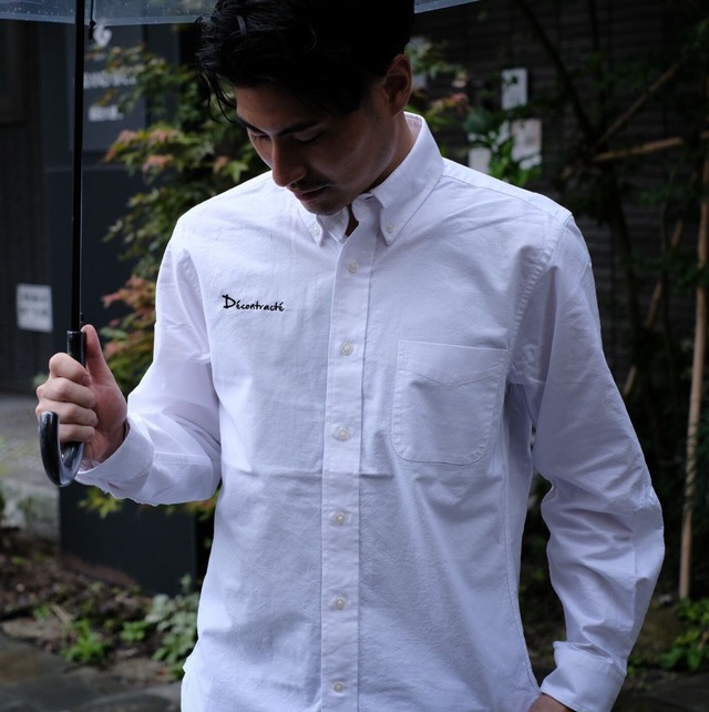 Oxford Buttondown Shirt   C/# WHITE