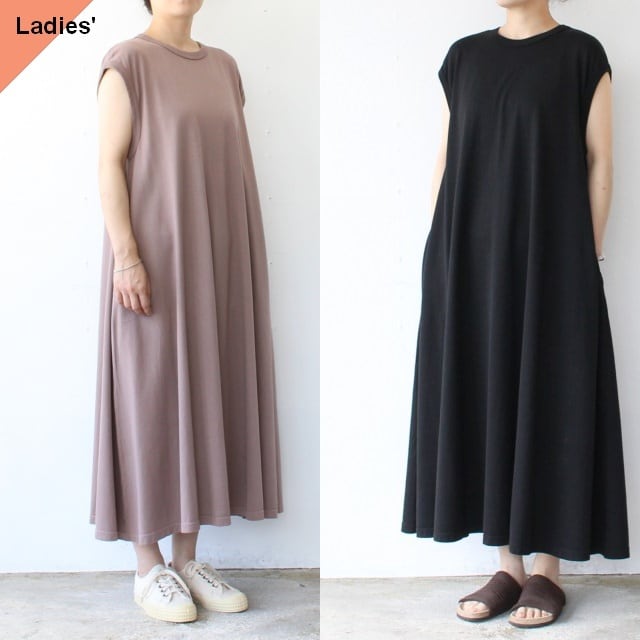 Siora ノースリーブカットワンピース No fuzzing onepiece