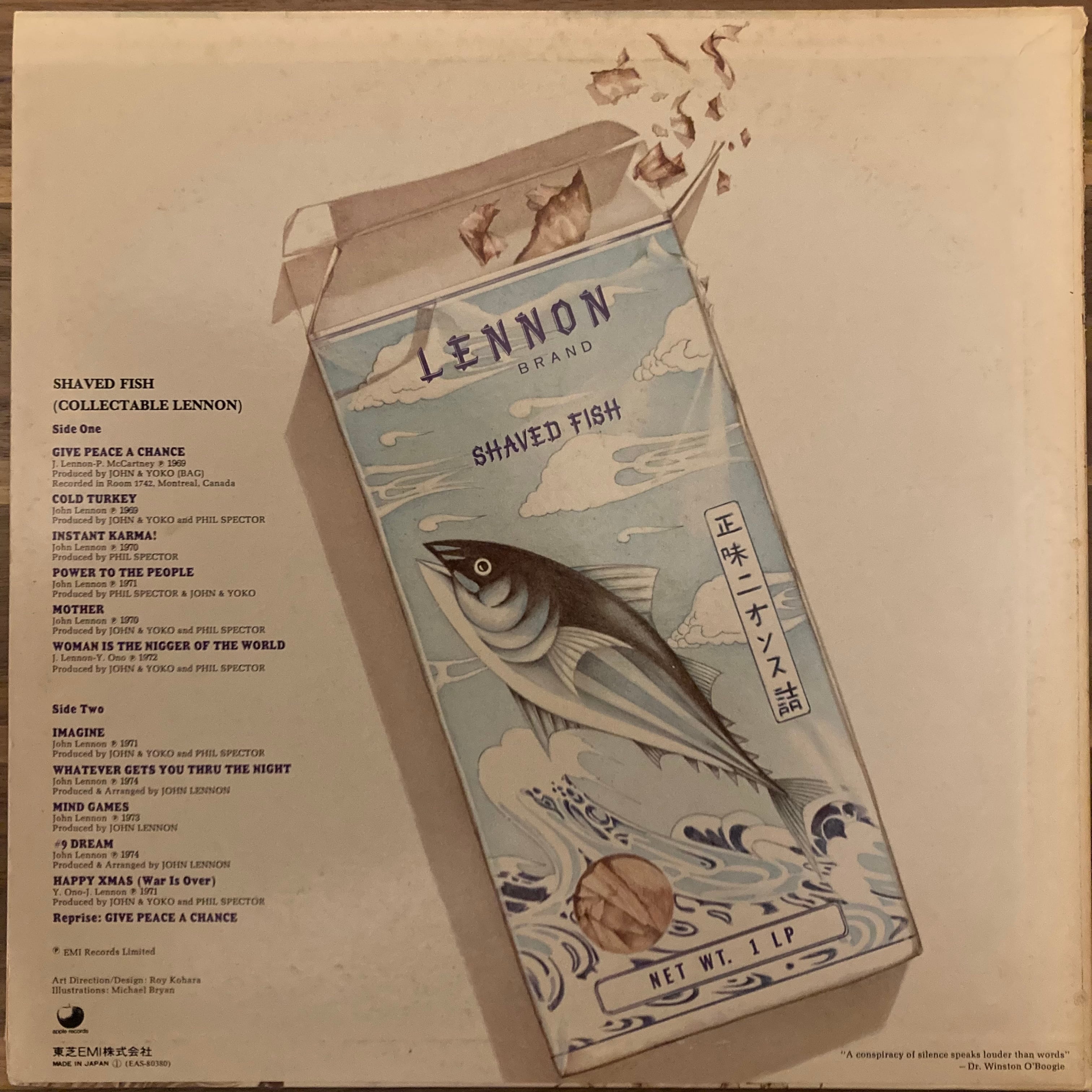 Lennon, Plastic Ono Band / Shaved Fish | Yanagi Books & Records