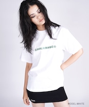 【直営限定ITEM】COOLA MADE®エンブロイダリーベーシックTシャツ (WHITE) CQ-47068H