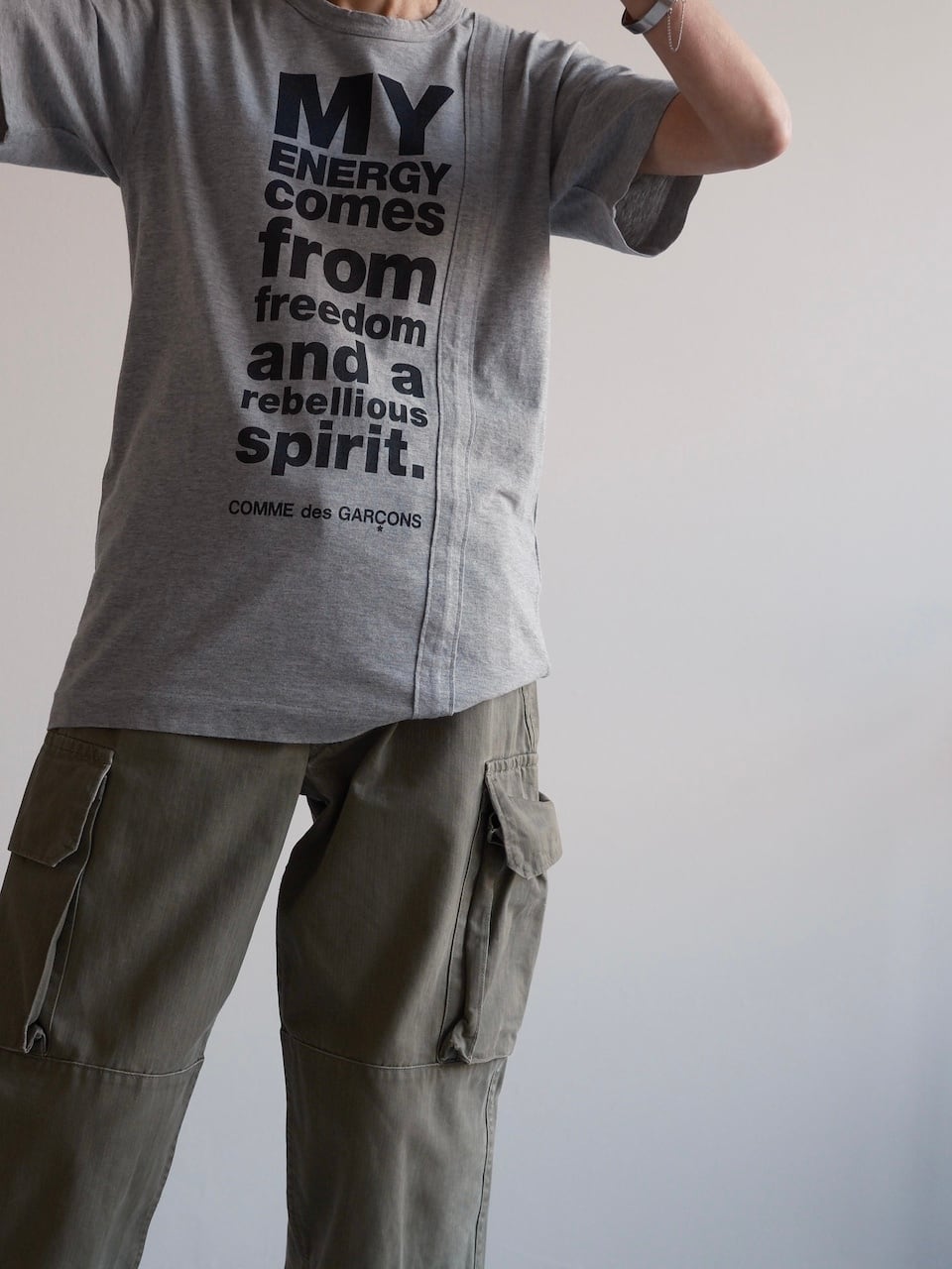 COMME des GARCONS 2010SS 反骨精神 再構築 Tシャツ COMME des GARCONS 2010SS 反骨精神 再構築 Tシャツ 【公式通販】