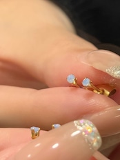 Tiny opal pierce