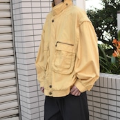 CAMEL smooth convertible blouson