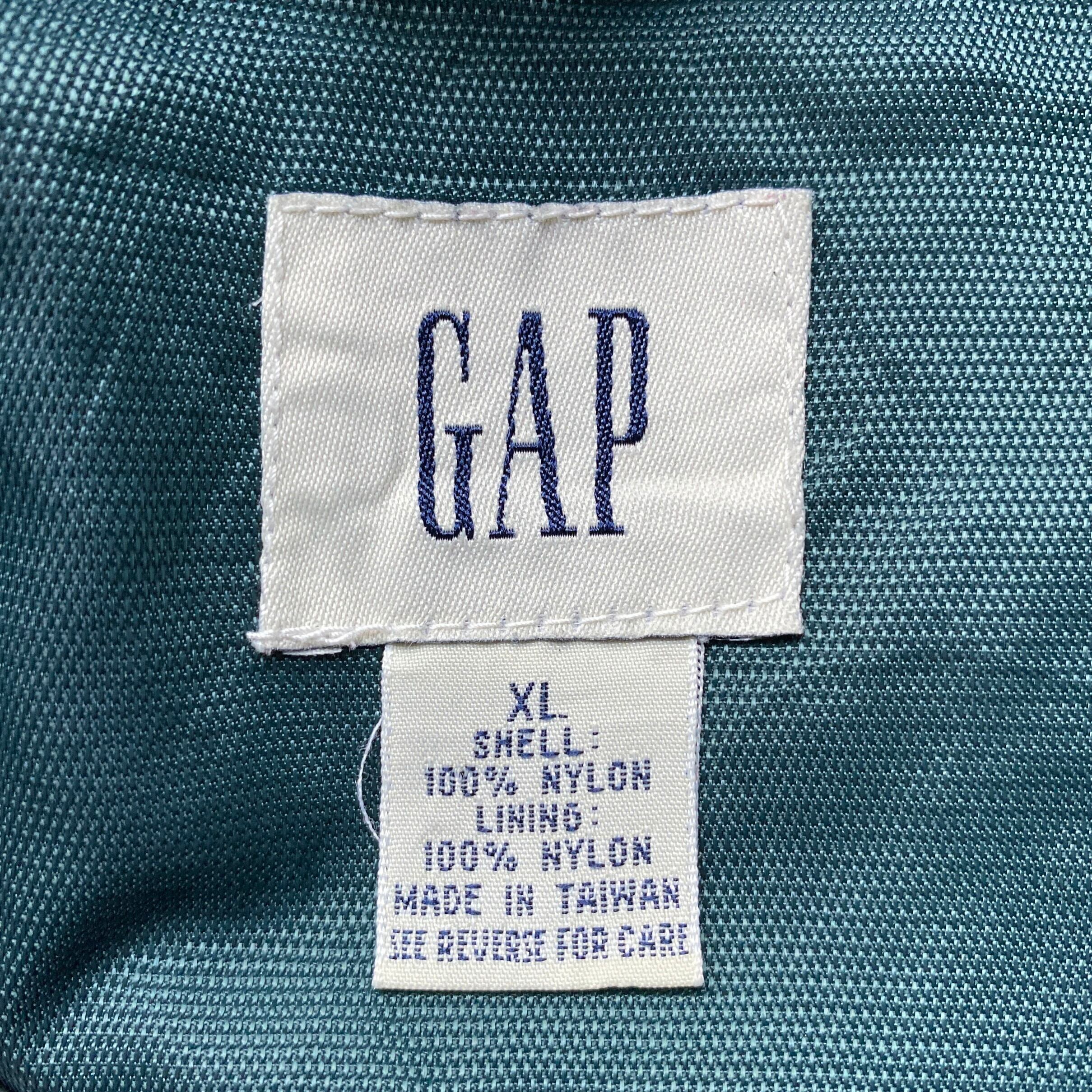00年代 OLD GAP オールドギャップ ハーフジップ ナイロン アノラック