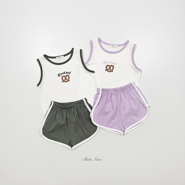 【取寄】bebenine|pretzel set|プレッツェルセット|XS-XL|kids|26 summer