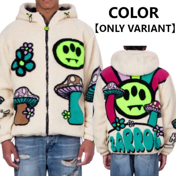 Mサイズ BARROW / バローボア ジップ パーカー