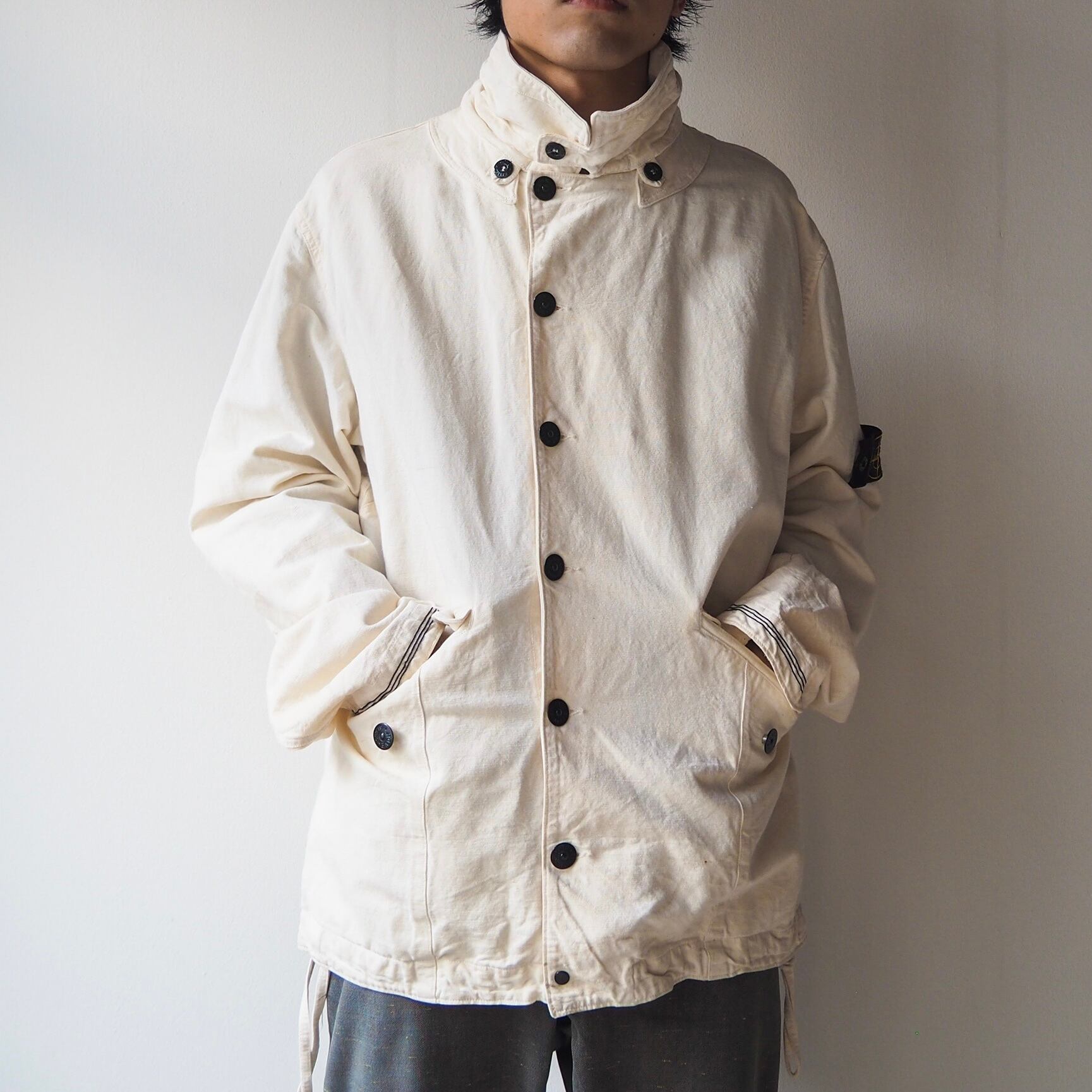 03SS STONE ISLAND HEMP COTTON JACKET