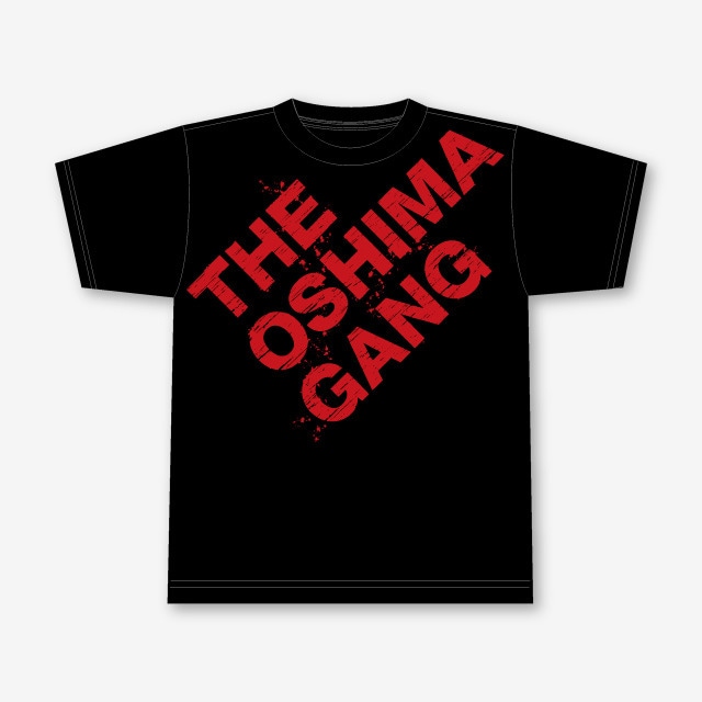 【完全限定生産／各30枚】「THE OSHIMA GANG」Tシャツ（赤ロゴ）／大島渚レトロスペクティヴ